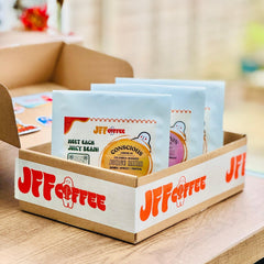 Espresso Monthly Coffees Tasting Box - JFF Coffee Co