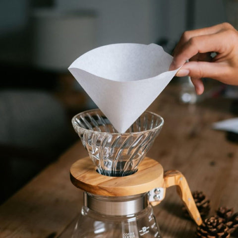 Hario V60 Coffee Filter Papers White x 100 (Bag Pack)