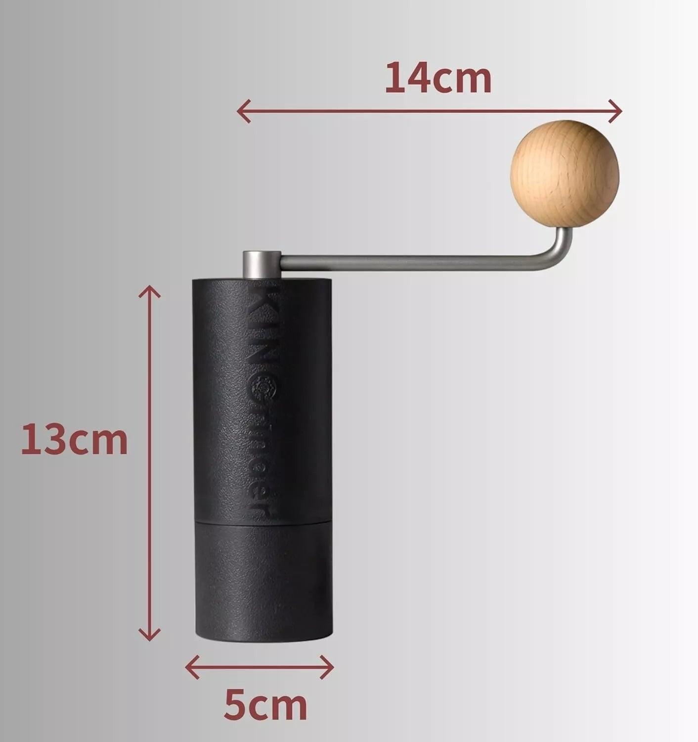 thumbnail image 2 of Kingrinder P0/P1/P2 Lightweight Manual Hand Coffee Grinder - For Moka Pot & Drip 2 of 5