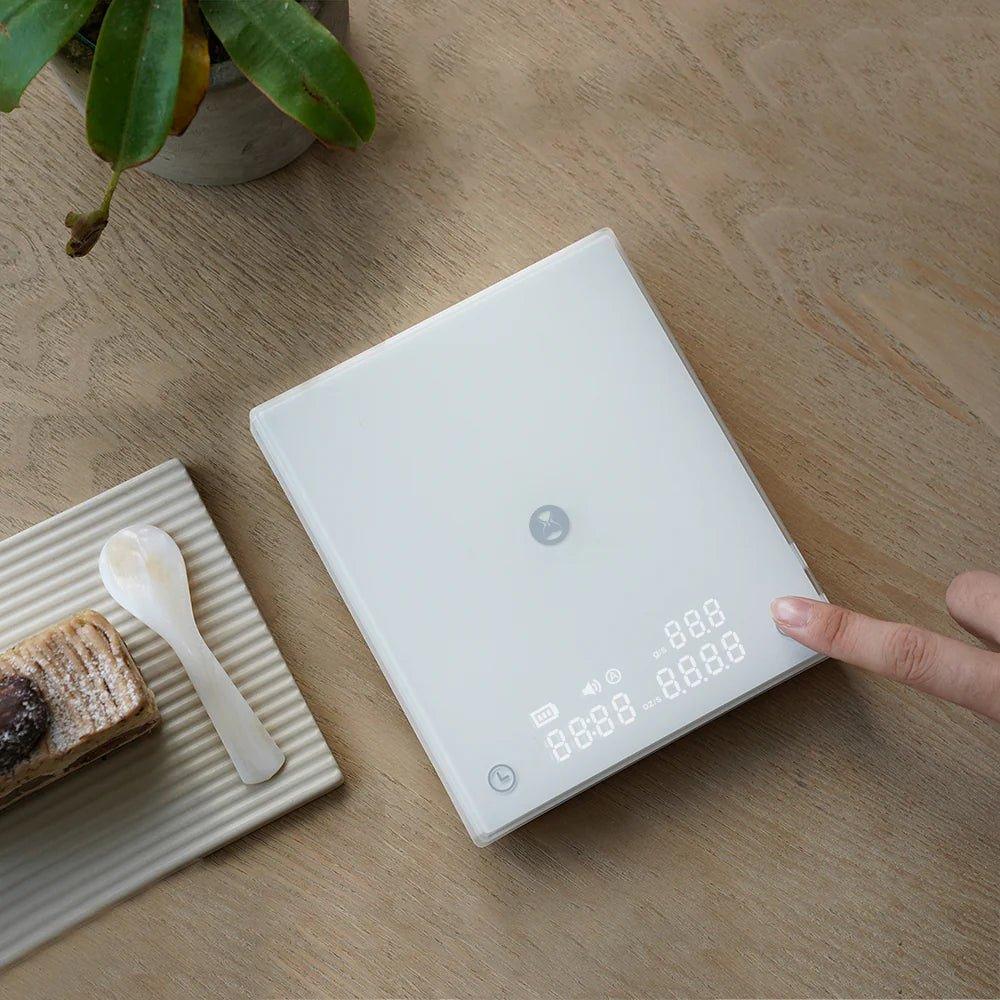 Timemore Basic 2.0 Mirror Digital Coffee Scale, Flow Rate Measurement - JFF Coffee Co