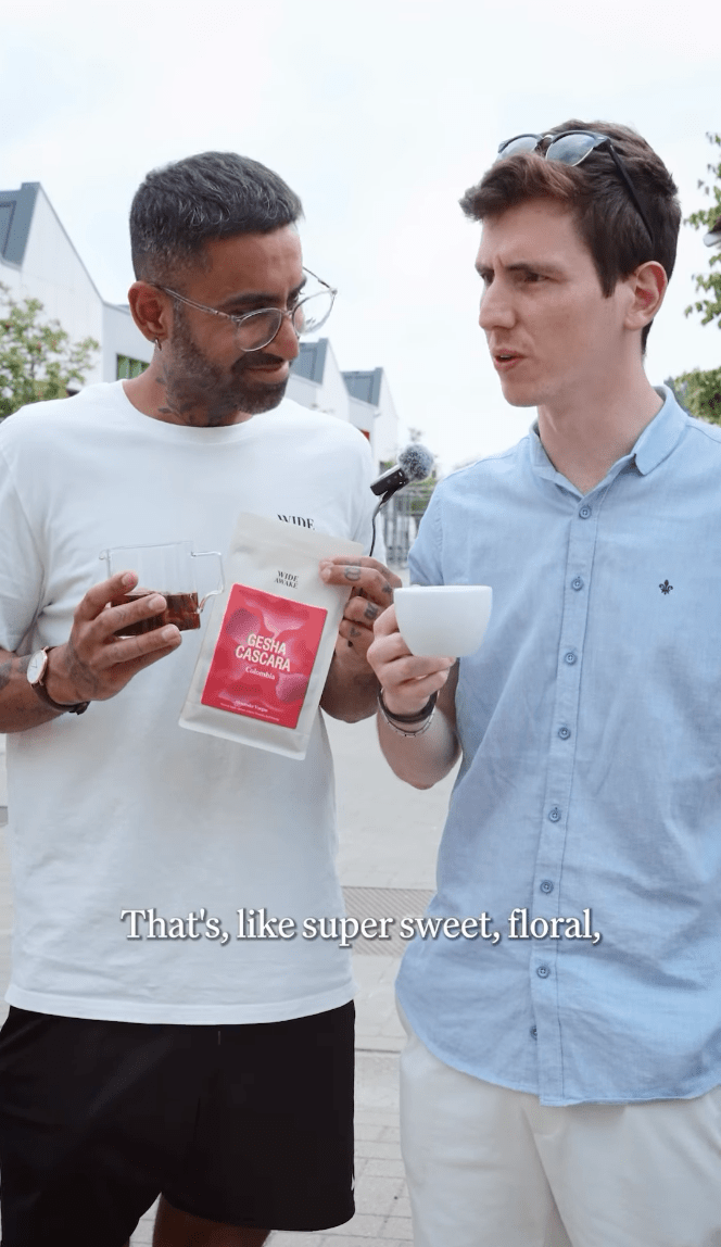 Wide Awake: Colombia Gesha Cascara Tea (100g) - JFF Coffee Co