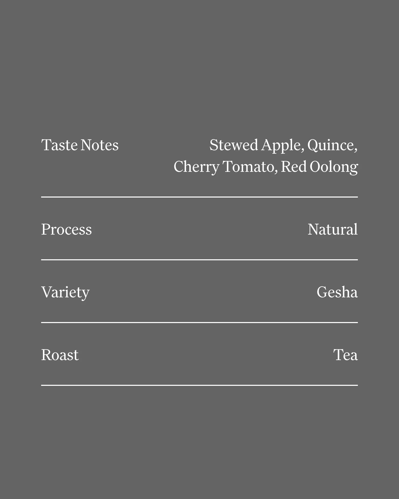 Wide Awake: Colombia Gesha Cascara Tea (100g) - JFF Coffee Co