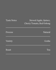 Wide Awake: Colombia Gesha Cascara Tea (100g) - JFF Coffee Co